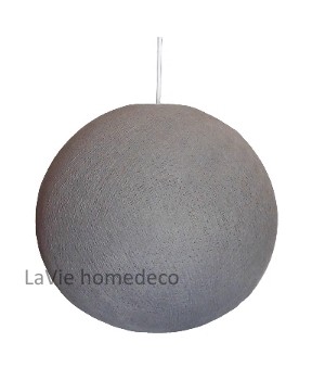 Hanglamp Cotton Ball grijs 